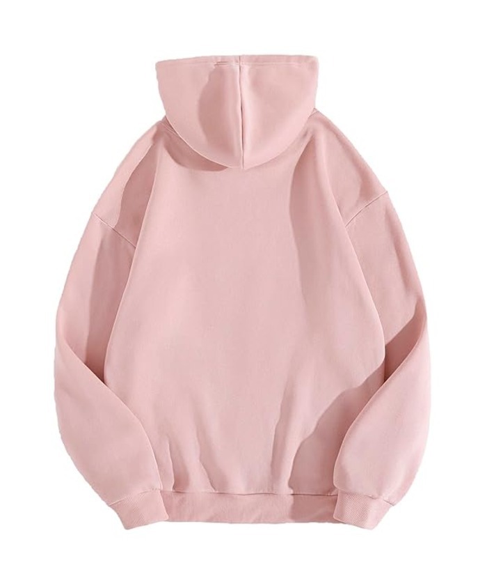ZITY Men's Causal Solid Color Oversized Hoodie-ZPK010406|Zitysports