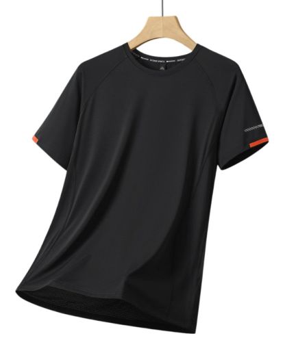 ZITY Men's Slim Fit Round Neck Sports T-Shirt-DUMPO06048