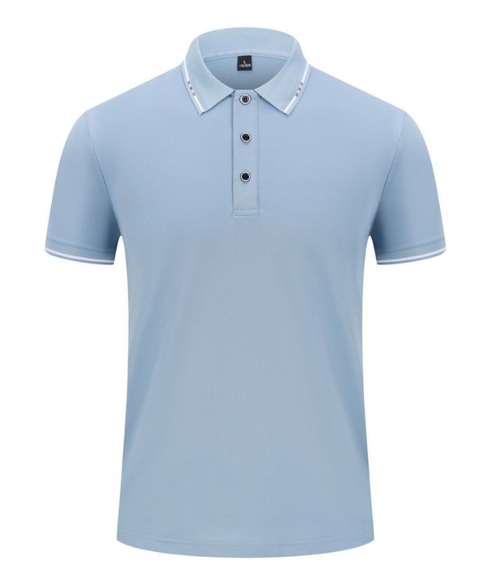 ZITY Men's Button Up Dri Fit Polo Shirt-DUMPO06063