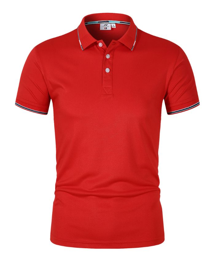 ZITY Men's Dri Fit Sports Casual Polo Shirt-DUMPO06027