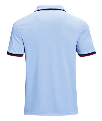 ZITY Men's Solid Color Slim Fit Golf Polo Shirt-CUMPO02668