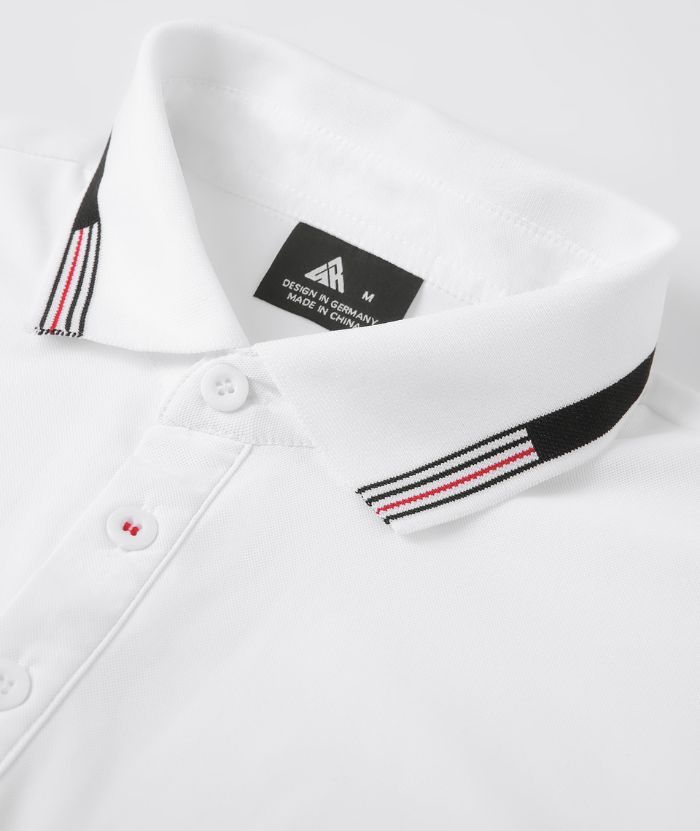ZITY Men's Dri Fit Button Up Polo Shirt-CFMPO00114