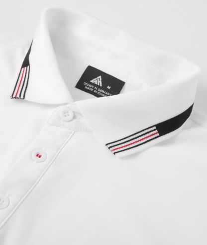 ZITY Men's Dri Fit Button Up Polo Shirt-CFMPO00114