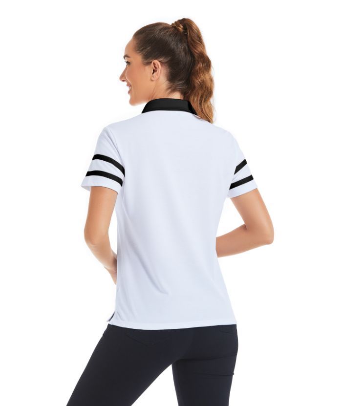ZITY Women's Dri Fit Casual Sports Polo Shirt-CUWPO01285
