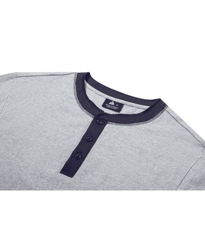 ZITY Men's Slim Fit Button Up Sports T-Shirt-CUMSS01906