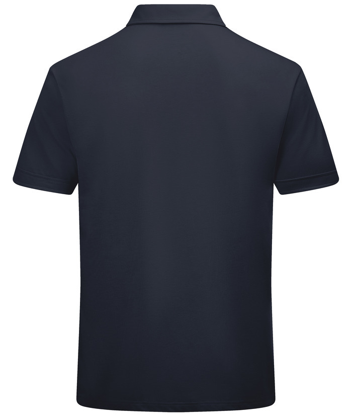 ZITY Men's Solid Color Slim Fit Pocket Polo Shirt-CUMPO01151