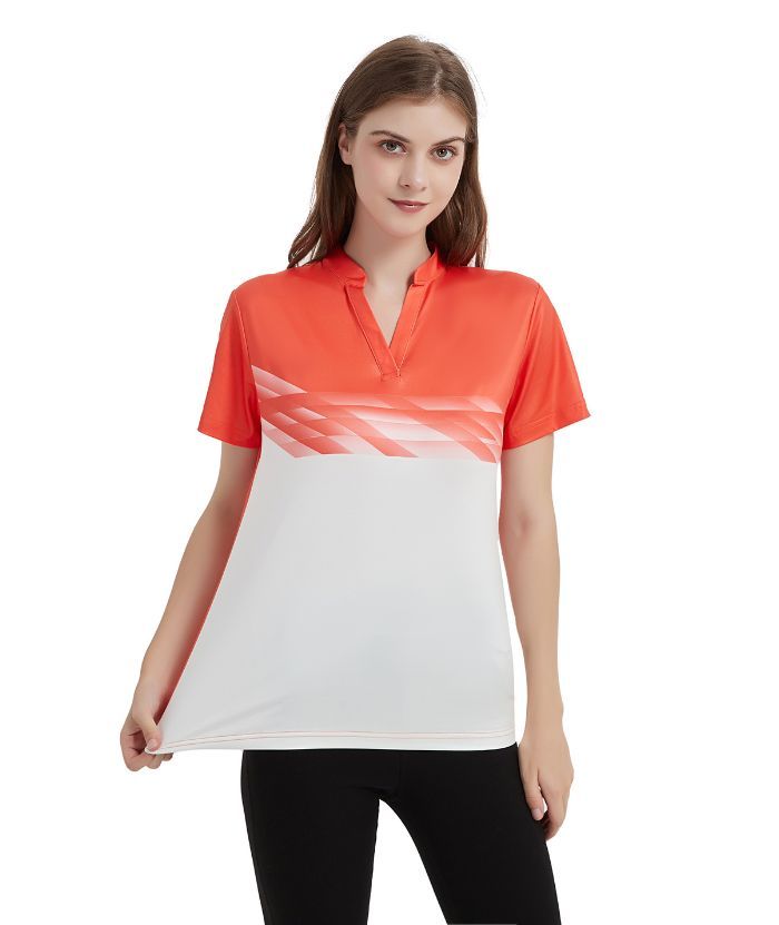 ZITY Women's Summer Slim Fit Athletic Polo Shirt-CFWTX00039