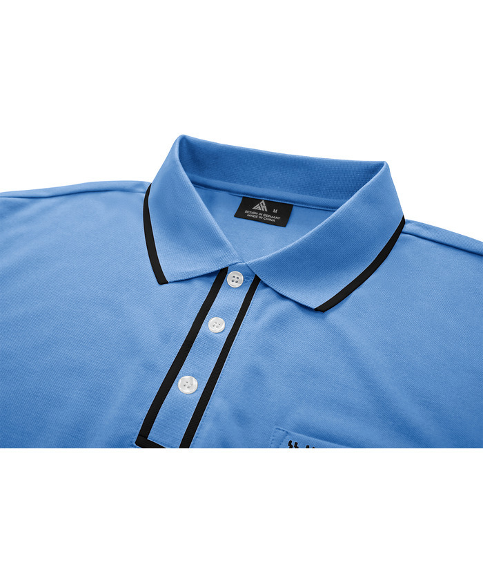 ZITY Men's Casual Slim Fit Performance Polo Shirt-CUMPO01729