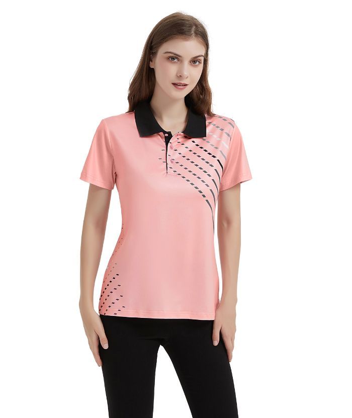 ZITY Women's Casual Quick Dry Slim Fit Golf Polo Shirt-CFWZZ00017