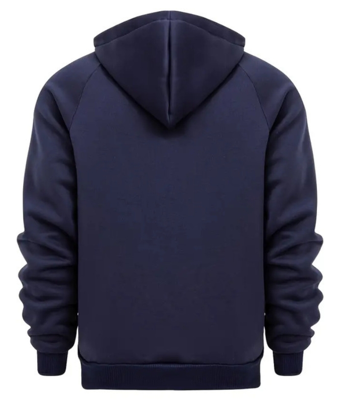 ZITY Men's Color Block with Pocket Zip Up Outdoor Hoodie-DUMFH04909|Zitysports