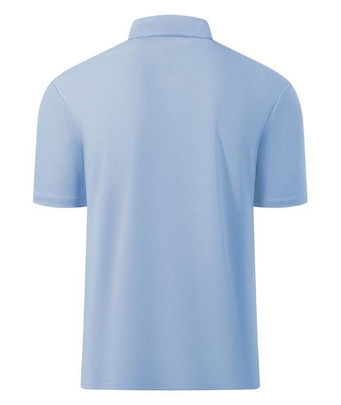 ZITY Men's Button Up Slim Fit Polo Shirt-CUMPO05766