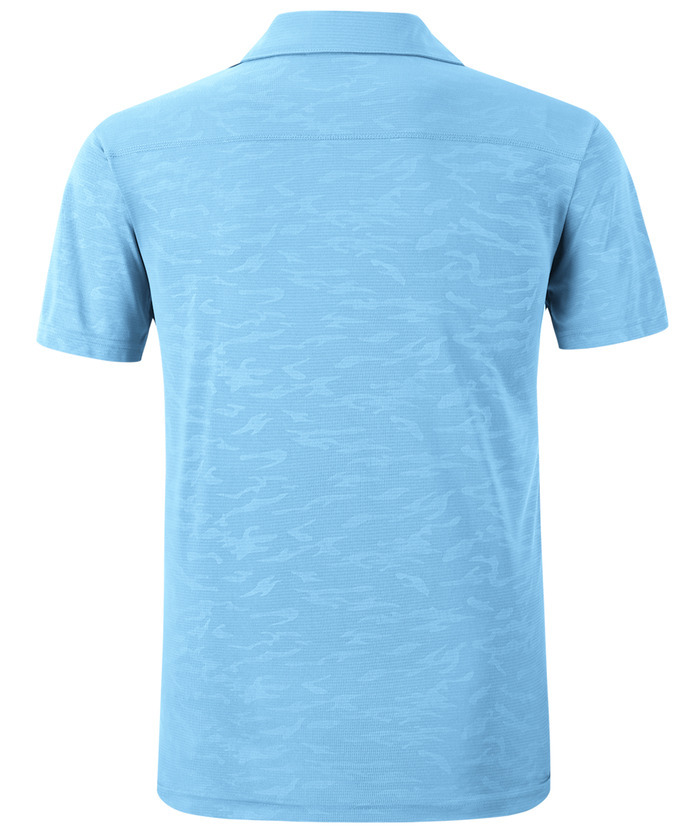 ZITY Men's Casual Breathable Fit Flowing Clond Pattern Golf Polo Shirt-ZPK007197 | Zitysports
