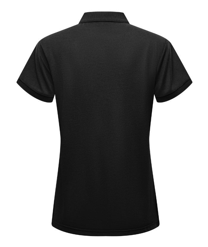 ZITY Women's Quarter Zip Slim Fit Solid Color Polo Shirt-CUWPO01996