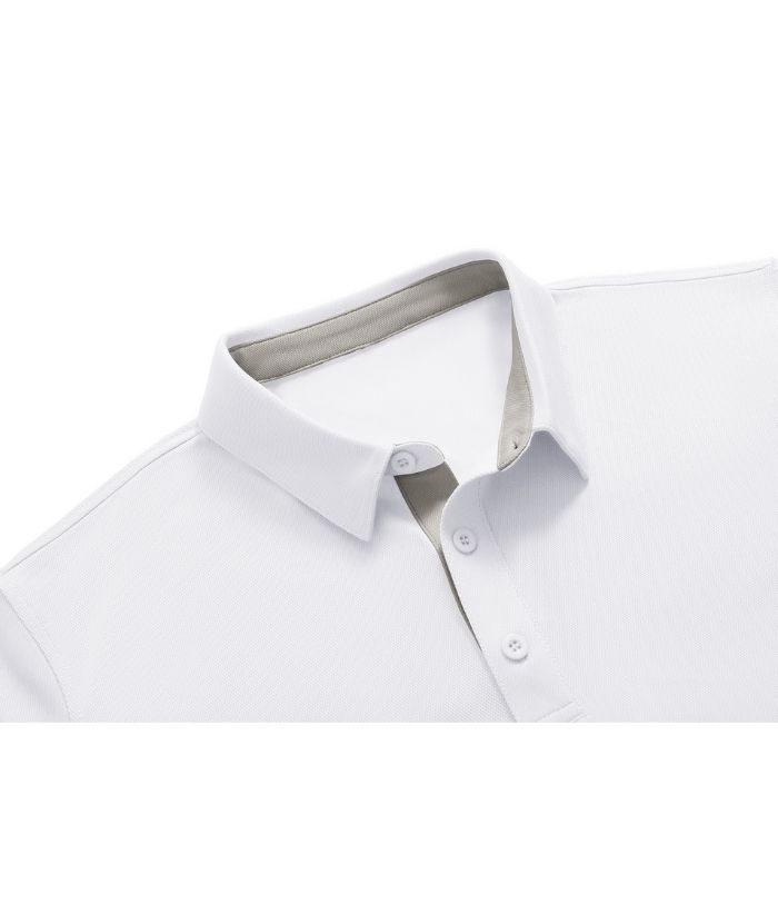 ZITY Men's Button Up Slim Fit Polo Shirt-CUMPO05188