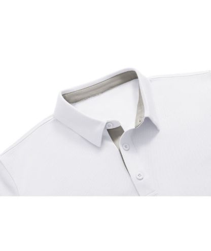 ZITY Men's Button Up Slim Fit Polo Shirt-CUMPO05188