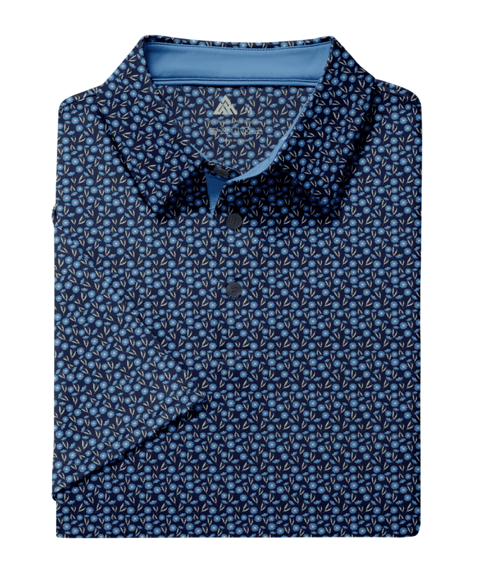 ZITY Men's 3 Button Slim Fit Polo Shirt-CUMPO05189