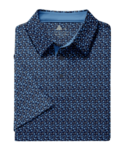 ZITY Men's 3 Button Slim Fit Polo Shirt-CUMPO05189