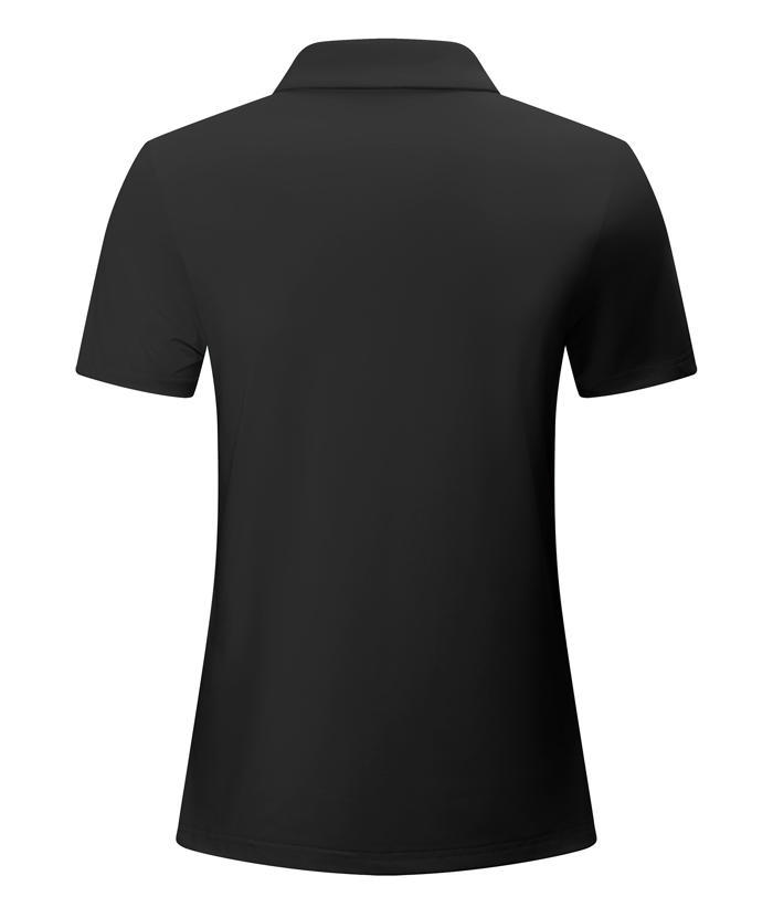 ZITY Women's Solid Color Dri Fit Golf Polo Shirt-CUWPO01308