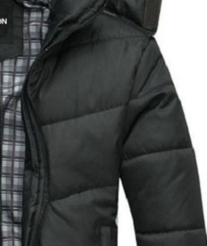 ZITY Men's Black Full Zipper Insulated Jacket-DUMCO05531