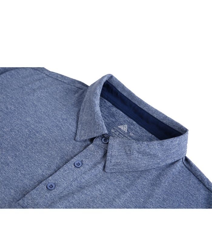 ZITY Men's Color Block Dri Fit Polo Shirt-APOH700109