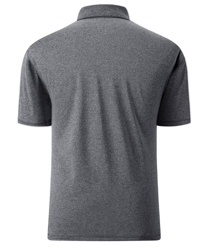ZITY Men's Moisture Wicking Dri Fit Sports Polo Shirt-ZPK007926