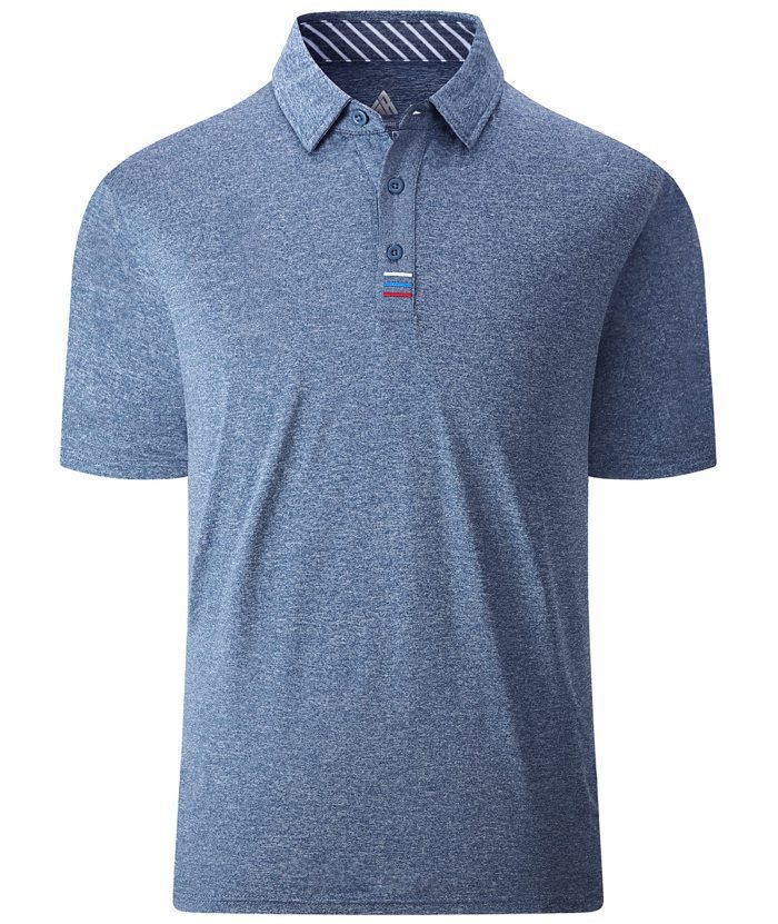 ZITY Men's Golf Sports Polo Short Sleeve Athletic Tennis Shirt-ZPK000671|Zitysports