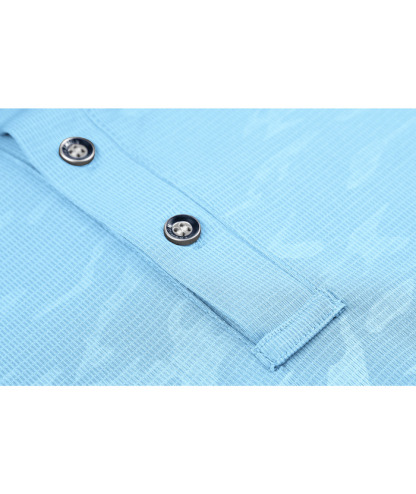 ZITY Men's Casual Breathable Fit Flowing Clond Pattern Golf Polo Shirt-ZPK007197 | Zitysports