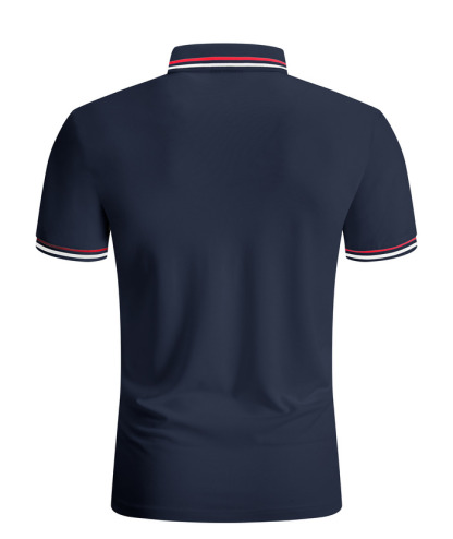 ZITY Men's Solid Color Dri Fit Sports Polo Shirt-CEMPO02412