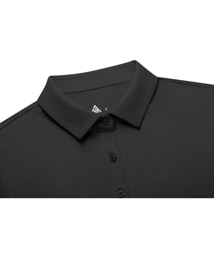 ZITY Women's Solid Color Dri Fit Golf Polo Shirt-CUWPO01308