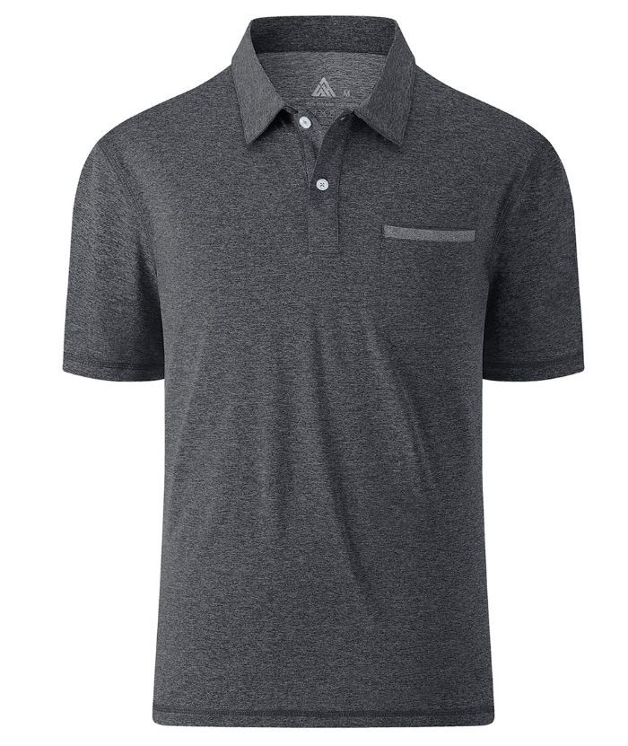 ZITY Men's Moisture Wicking Dri Fit Sports Polo Shirt-ZPK007926