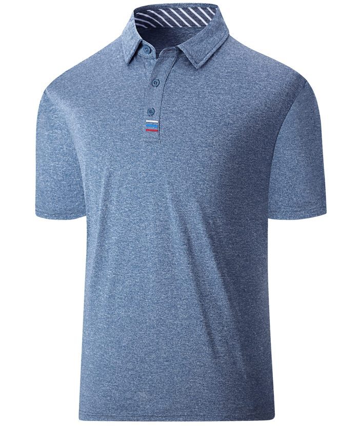 ZITY Men's Golf Sports Polo Short Sleeve Athletic Tennis Shirt-ZPK000671|Zitysports