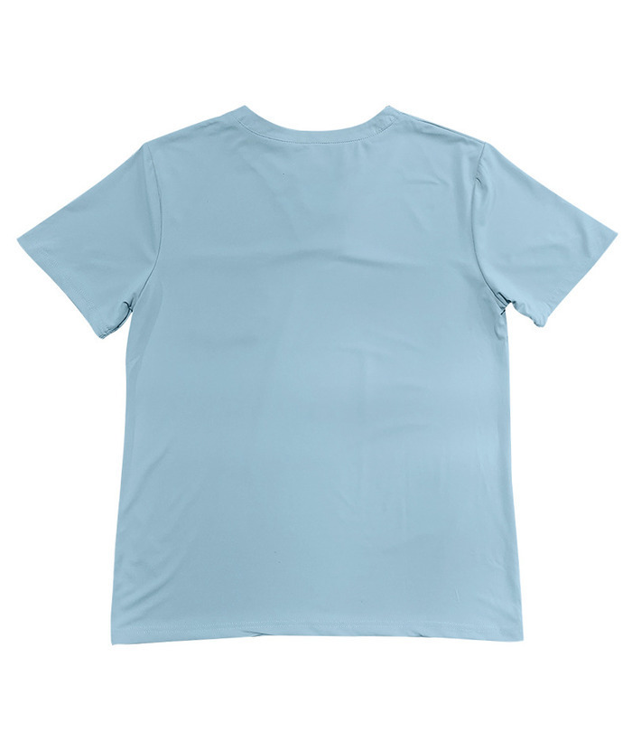 ZITY Men's Summer Casual V-Neck Slim Short Sleeved Trendy T-shirt-ZPK010594|Zitysports