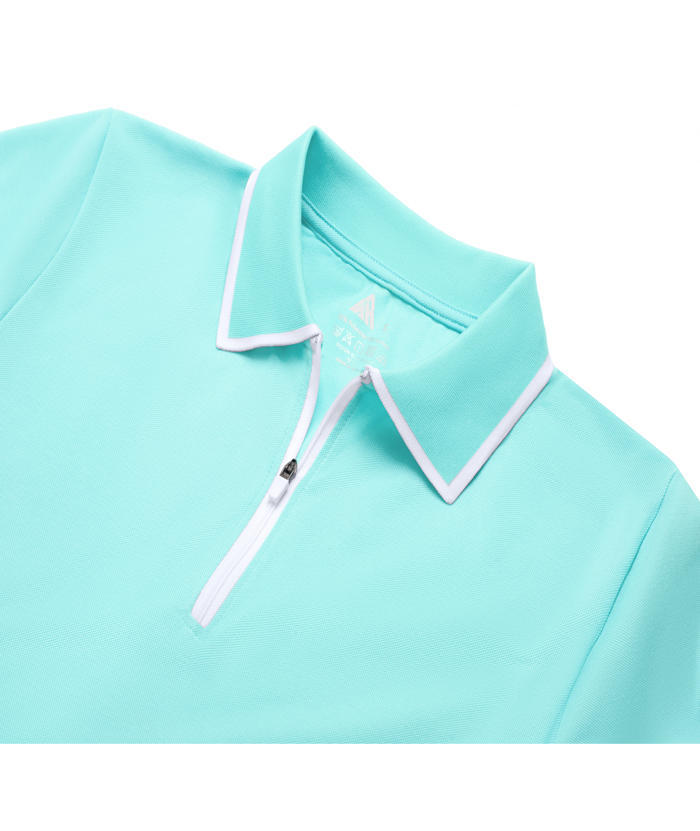 ZITY Women's Dri Fit Quarter Zip Golf Polo ShirtCUWPO01444