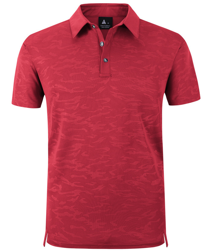 ZITY Men's Casual Breathable Fit Flowing Clond Pattern Golf Polo Shirt-ZPK007197 | Zitysports