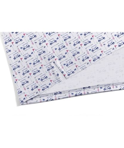 ZITY Men's Button Up Dri Fit Printed Polo Shirt-CUMPO05527