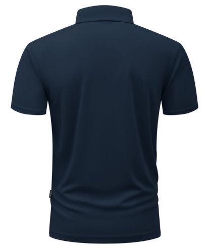 ZITY Men's Button Up Slim Fit Polo Shirt-CUMPO05188
