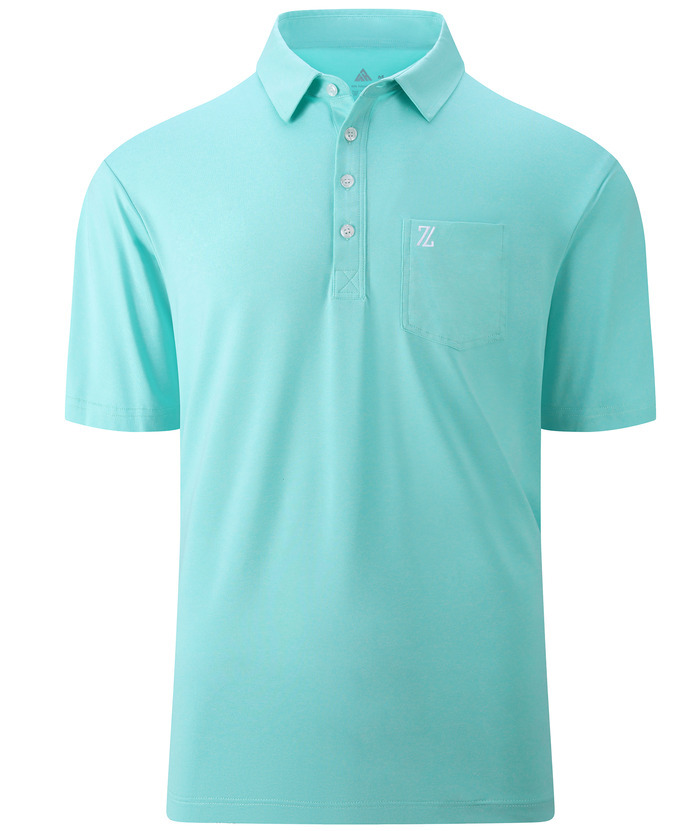 ZITY Men's Dri Fit Sports Performance Polo Shirt-CUMPO01052
