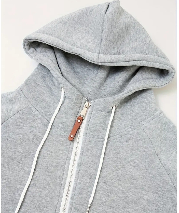 ZITY Men's Color Block with Pocket Zip Up Outdoor Hoodie-DUMFH04909|Zitysports