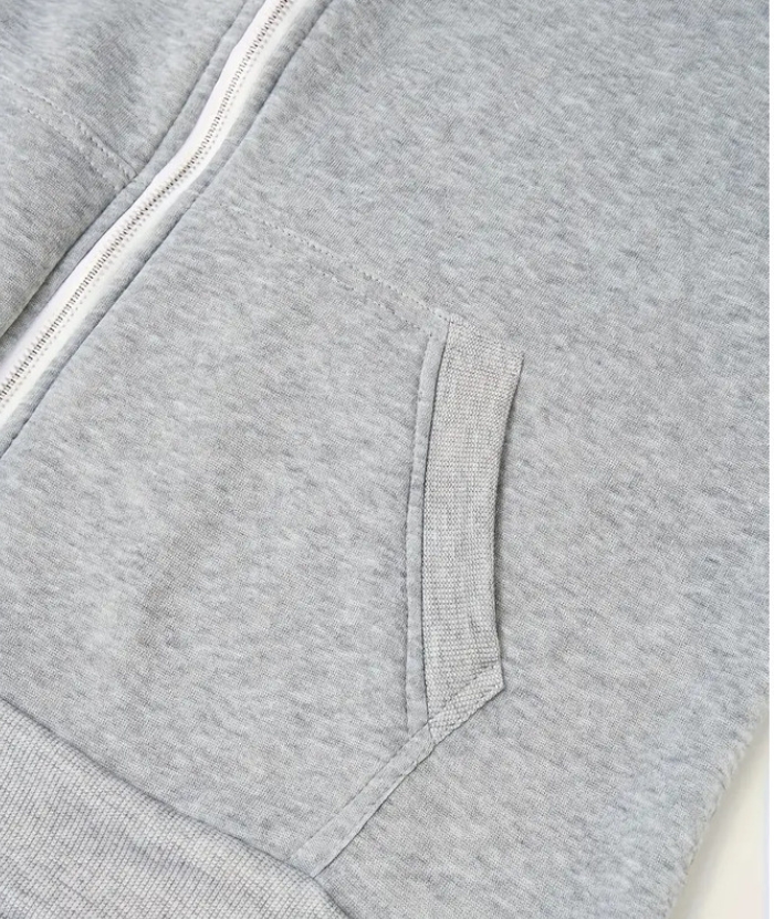 ZITY Men's Color Block with Pocket Zip Up Outdoor Hoodie-DUMFH04909|Zitysports