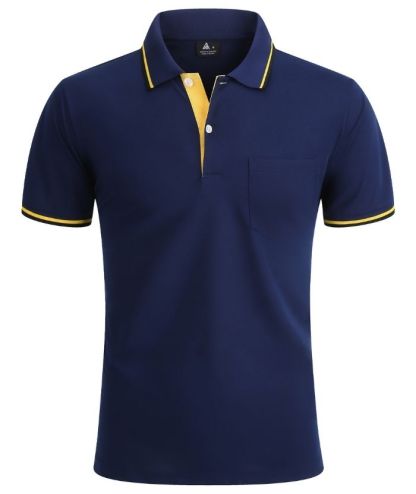 ZITY Men's Button Up Dri Fit Golf Polo Shirt-CFMPO00134