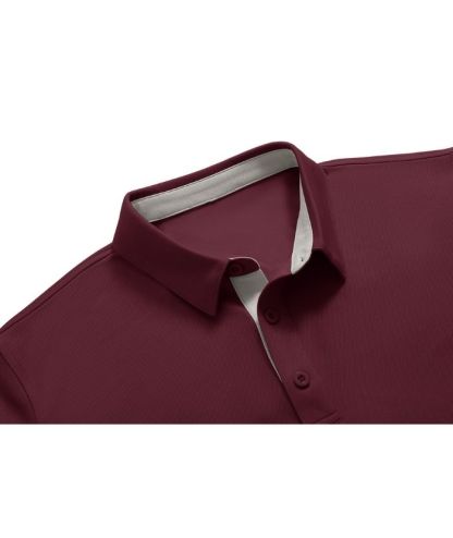 ZITY Men's Button Up Slim Fit Polo Shirt-CUMPO05188