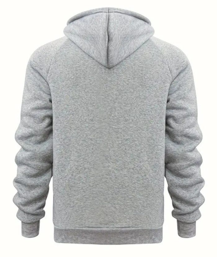 ZITY Men's Color Block with Pocket Zip Up Outdoor Hoodie-DUMFH04909|Zitysports