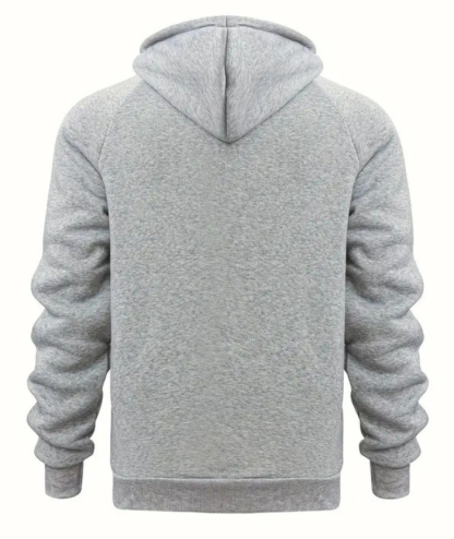 ZITY Men's Color Block with Pocket Zip Up Outdoor Hoodie-DUMFH04909|Zitysports