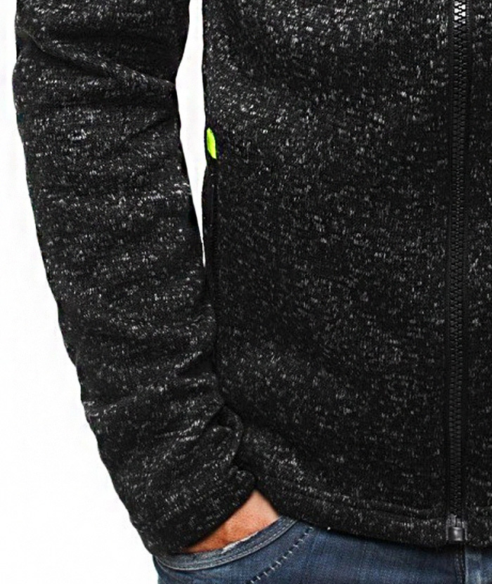 ZITY Men's Full Zipper Long Sleeve Breathable Warm Hoodie-DUMHD05096|Zitysports