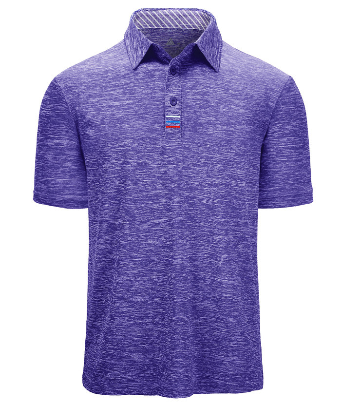 ZITY Men's Golf Sports Polo Short Sleeve Athletic Tennis Shirt-ZPK000671|Zitysports