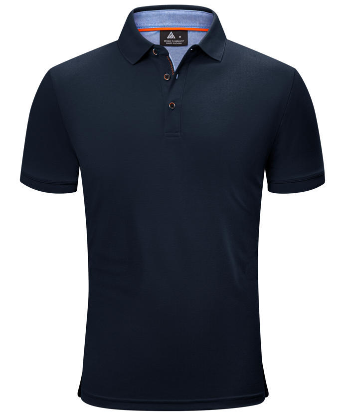 ZITY Men's Casual Solid Color Dri Fit Golf Polo Shirt-CUMPO01623