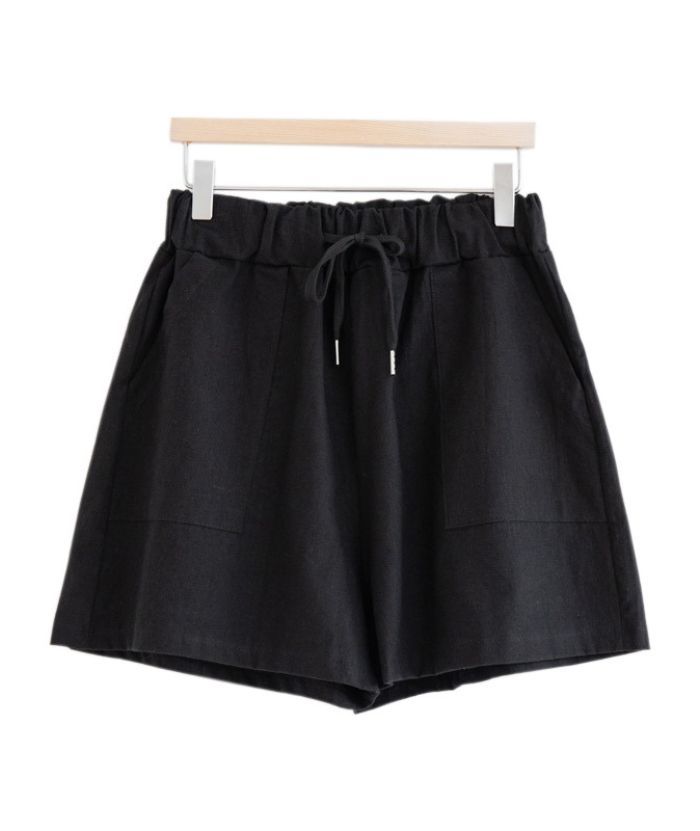 ZITY Women's Elegant Leisure Plus Size Summer Elastic Wide Leg Shorts