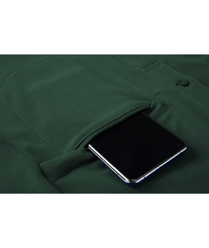 ZITY Men's Slim Fit Side Pocket Polo Shirt-APOH700020