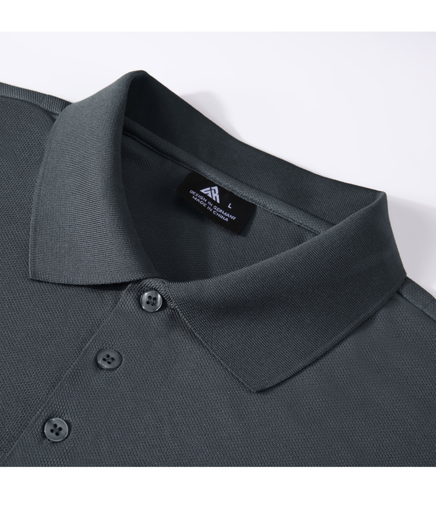 ZITY Men's Dri Fit Button Up Sports Polo Shirt-CFMPO00026