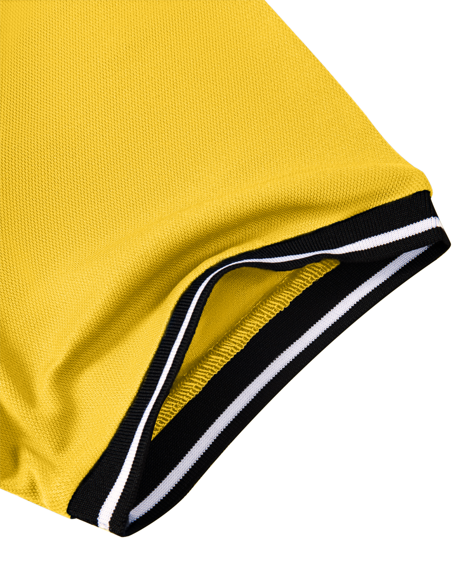 ZITY Men's Contrast Collar Slim Fit Polo Shirt-CUMPO05144